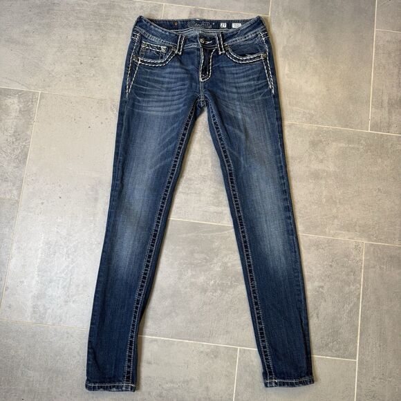 Miss Me Women's Skinny Fit Jeans – Style J55014575 – Size 27 - Picture 13 of 13